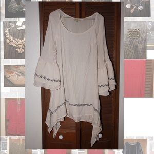Nude blouse